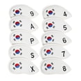 thumbnail image 1 of 10Pcs Golf Iron Head Covers Set Durable Wear Resistant Golf Club Head Covers, 1 of 8