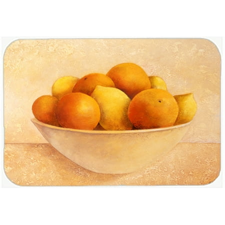 Bowl Lemon Peel - Oranges & Lemons in a Bowl Glass Cutting Board Large