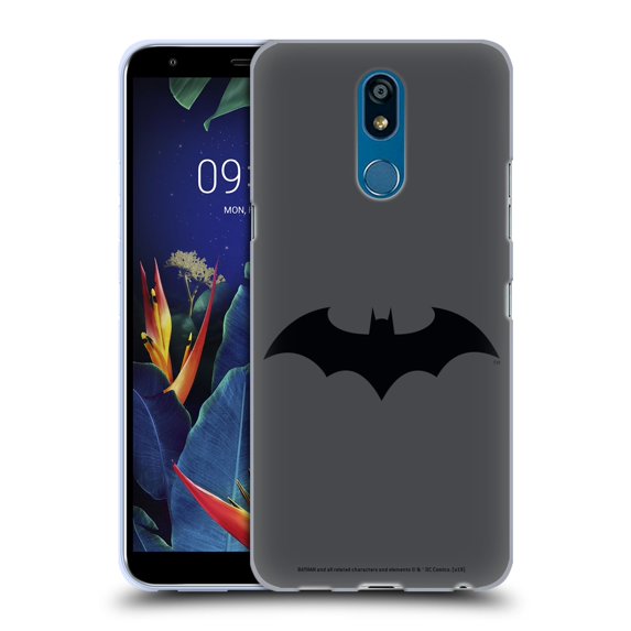 Head Case Designs Officially Licensed Batman DC Comics Logos Hush Soft Gel Case Compatible with LG LG K40 / K12 Plus