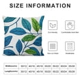 thumbnail image 5 of Blue Green Throw Pillow Covers Cases Set of  Neutral Accent Modern Farmhouse Nautical Pillow Covers with Soft Chenille Decorative for Couch Bed Living Room Outdoor, 5 of 5