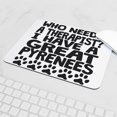 thumbnail image 5 of CafePress - I Have A Great Pyrenees Mousepad - Non-slip Rubber Mousepad, Gaming Mouse Pad, 5 of 6