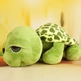 thumbnail image 3 of 20cm Super Green Big Eyes Stuffed Tortoise Turtle Animal Plush Baby Kid Toy Gift, 3 of 5