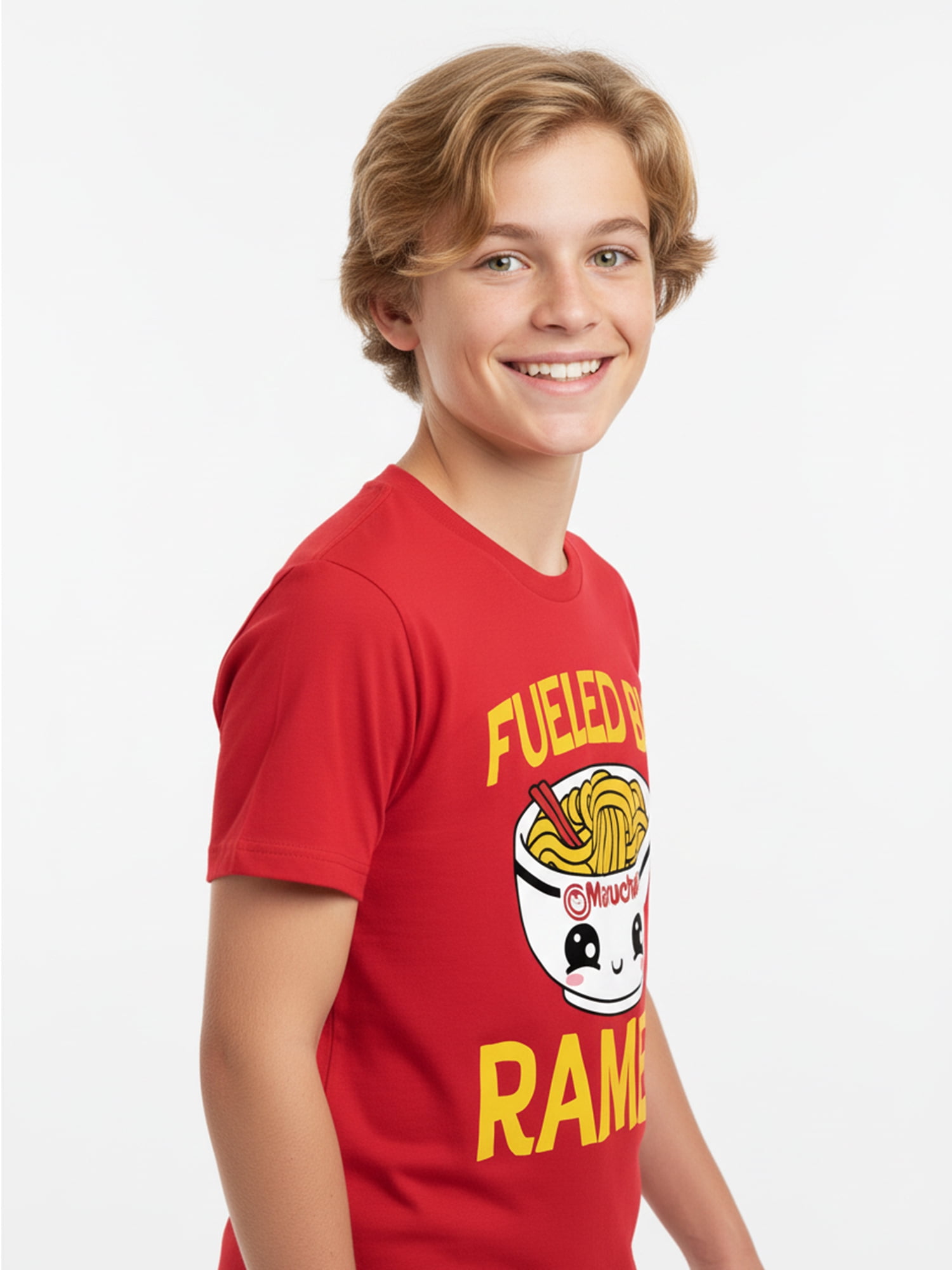 Maruchan, Boys' & Big Boys' Graphic T-Shirt, Fueled By Ramen, Sizes 4-18