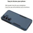 thumbnail image 4 of Galaxy S25 FE Case , 2 in 1 Phone Case for Samsung Galaxy S25 FE 5G 6.7 inch ,Takfox Shockproof Protection Heavy Duty Armor Hard Plastic & Rubber Rugged Full Body Bumper Cover- Blue, 4 of 9