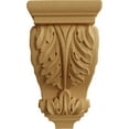 thumbnail image 2 of Ekena Millwork 5"W x 5"D x 10"H Medium Acanthus Wood Corbel, Alder, 2 of 4