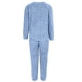 thumbnail image 5 of Thickened Warm Sleepwear for Women Flannel Suit with Fleece Lining Ladies Pajamas Sets Homewear Nightwear Warm Long-Sleeve Pants, 5 of 5