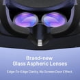 thumbnail image 4 of Pimax Crystal Light PCVR Headset - 35 PPD, 2880x2880 per Eye Resolution, 8K QLED Display with Local-Dimming, Inside-Out Tracking, PC VR Headset for Flight Sims, iRacing & Gaming, 4 of 9