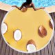 thumbnail image 3 of Toalla de playa redonda con diseño de frutas y coco para adultos, toalla de playa de microfibra de secado rápido, toallas de piscina súper absorbentes, manta de playa sin arena, 3 of 5