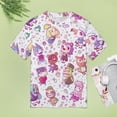 thumbnail image 5 of Animal Crossing Womens T-shirts Crewneck Shirts Blouse Short Sleeve Tee Shirts Girls Tops L, 5 of 8