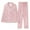 ZE-Pink, variant on 2 Piece Pj Sets Pajamas for Women Pink Love Heart Print Sleepwear Long Sleeve Button Shirt and Long Pants Pajama Set