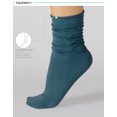 thumbnail image 2 of CALZITALY PACK 4/5 PAIRS Loose Top Socks, Non Elastic Band Socks, Opaque Socks, Diamond Knee High Socks | Green, Blue, Skin, Black| One Size | 40 DEN | Made in Italy (One Size, 4 Pairs Blue Jeans), 2 of 4