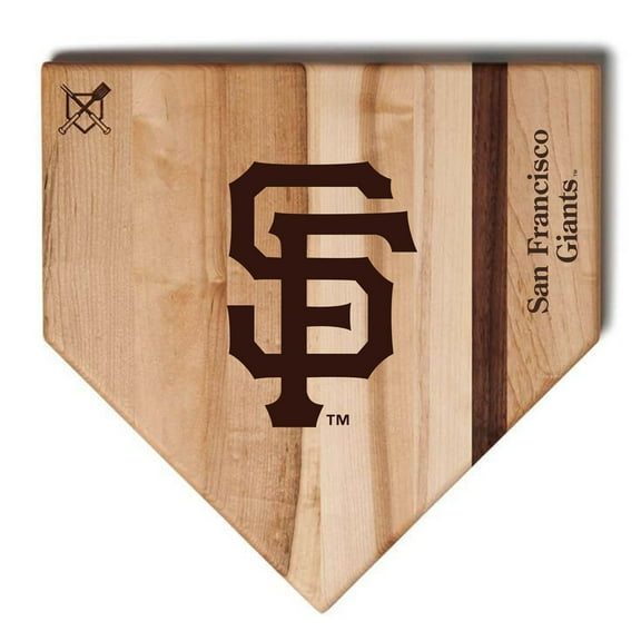 Baseball BBQ San Francisco Giants 12'' x 12'' Home Plate Cutting Board