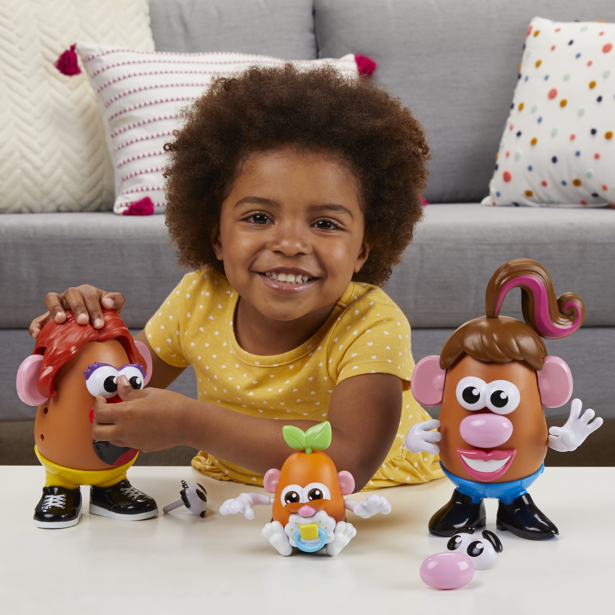 Potato Head Create Your Potato Head Family, With 45 Pieces To Customize