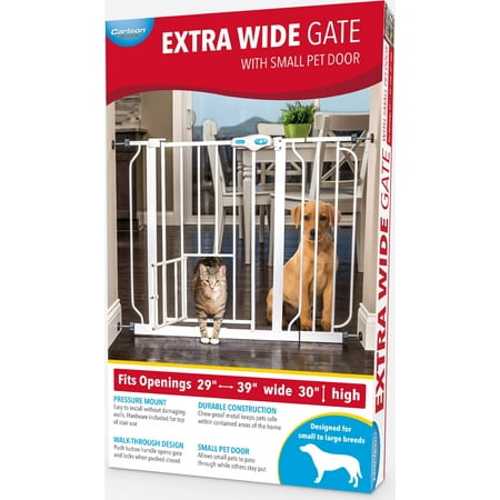 Carlson Pet Products-Extra Wide Walk-through Gate