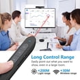 thumbnail image 4 of Presentation Clicker Rechargeable PowerPoint Clicker, Hyperlink Volume Wireless Presenter Remote Presentation Pointer, 2.4GHz Presentation Remote PPT Slide Clicker for Computer Laptop, 4 of 8