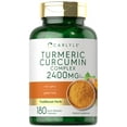 thumbnail image 1 of Suplemento Carlyle, cúrcuma y curcumina, 2400 mg, 180 cápsulas, 1 of 5