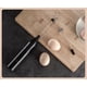 thumbnail image 3 of Batidor eléctrico negro, batidor pequeño doméstico, batidor de leche, Espumador de leche, 3 of 5