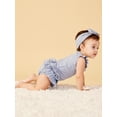 thumbnail image 6 of Little Star Organic Baby Girl 2Pk Bloomer Shorts, Forever Blue, Size 0-3M, 6 of 15
