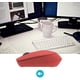 thumbnail image 3 of El Ratón Bluetooth Silencioso Multidispositivo Puede Cambiar Fácilmente Hasta 3 Dispositivos Ratón Óptico Ergonómico Inalámbrico Sin Ruido, Rojo, 3 of 8