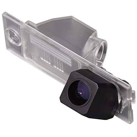 Rear View Backup Camera For Saab, Chevy, Buick, Cadillac Models - 170° View, Night Vision, NTSC, License Plate Light Mount
