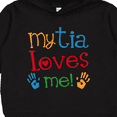 thumbnail image 3 of Inktastic My Tia Loves Me Toddler Hoodie, 3 of 4