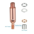 thumbnail image 4 of Uxcell Sloped Ceiling Adapter Swivel M10 M12 Thread for Chandelier Rose Gold, 4 of 5