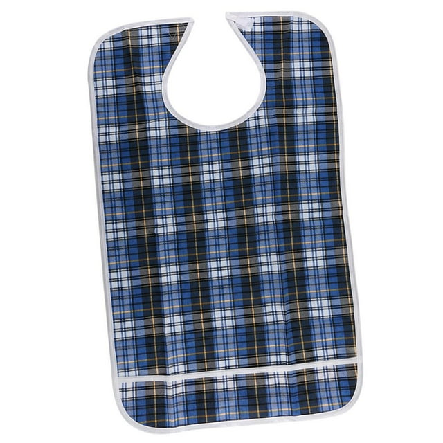 Babero pa discapacidad pa , protector , impermeable, rejil 50x90cm shamjiam Babero de discapacidad adulto