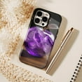 thumbnail image 6 of Luxury Amethyst Crystal Apple Phone Case Perfect for Holiday Gifts and Everyday Use - Compatible with iPhone 11/12/13/14/15/16 (Pro Max/Plus), 6 of 9