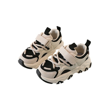 

Gomelly Kids Athletic Shoes Gym Running Shoe Mesh Sneakers Breathable Trainers Unisex Boys Girls Black 9C