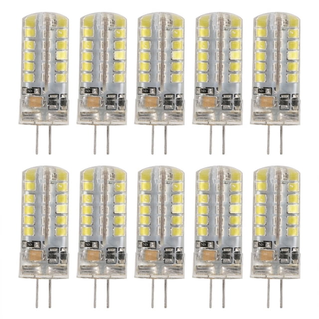 10 Uds G4 cuentas LED 220V resaltado reemplazo bombilla de lámpara de luz para el hogar blanco frío 48 LED 4W