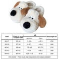 thumbnail image 2 of Pantufla Zapatillas Lindo Perro Dibujos Animados Animal Antideslizante para Hombres Mujeres (44-45) Beige Ndcxsfigh Tenis De Mujer Tenis De Hombre, 2 of 8