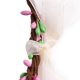 thumbnail image 4 of Diadema con decoración de rosas para niña, diadema floral para niña (roja), 4 of 7