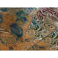 thumbnail image 4 of Ambesonne Ethnic Quilted Bedspread Set 3 Pcs, Mandala and Peacock Feathers, Queen Size, Multicolor, 4 of 5