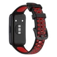 thumbnail image 1 of Correa de Silicona Sport Transpirable, Bicolor, Compatible con Huawei Band 10 9 y 8, 1 of 5