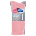 thumbnail image 2 of Dr. Scholl's Ladies Diabetic and Circulatory Crew Socks - 4 Pair Pack - soft, non-binding top and with temperature regulating technology, 2 of 5