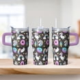 thumbnail image 2 of 20OZ Insulated Unicorn Coffee Mug with Handle and Straw Double Wall Stainless Steel Cup Travel Tumbler Perfect Presents for Women Mom Friends on Birthday Christmas Thanksgiving, 2 of 6