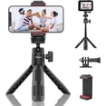 thumbnail image 1 of ULANZI M12 - Palo Selfie Extensible para c&aacute;mara de acci&oacute;n, Soporte port&aacute;til para tel&eacute;fono Celular Vlog con Soporte para tel&eacute;fono y Adaptador c&am, 1 of 7