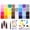 32colors-32000pcs, variant on 3mm Resin Jelly Rhinestones Bedazzling Kit, 15 Color Flatback Gems Set with Glue & Pickup Pen for DIY Tumblers, Nail Art, Clothing & Shoes