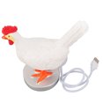 thumbnail image 2 of Noche de Huevo de Gallina Luz, Resin Yacía Un Huevo Brillante Lámpara de Huevo de Gallina y Tibia para El Dormitorio, 2 of 7