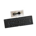 thumbnail image 1 of Teclado inalámbrico portátil de escritura silenciosa, teclados de viaje profesionales de 64 teclas Negro, 1 of 9