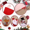 thumbnail image 4 of Medias navideñas ZHAOCHENG grandes para regalo de Navidad bolsa de calcetín navideña personalizada, 4 of 5