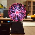 thumbnail image 5 of Lámpara de bola de iones electrostática USB creativa de 34568 pulgadas, luz nocturna con bola mágica de relámpago, lámpara de iones de atmósfera con bola mágica, 5 of 5
