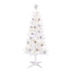 thumbnail image 1 of Árbol de Navidad blanco brillante SUNSHINE DECOR Con luz de 1,2 m y adornos, 1 of 6