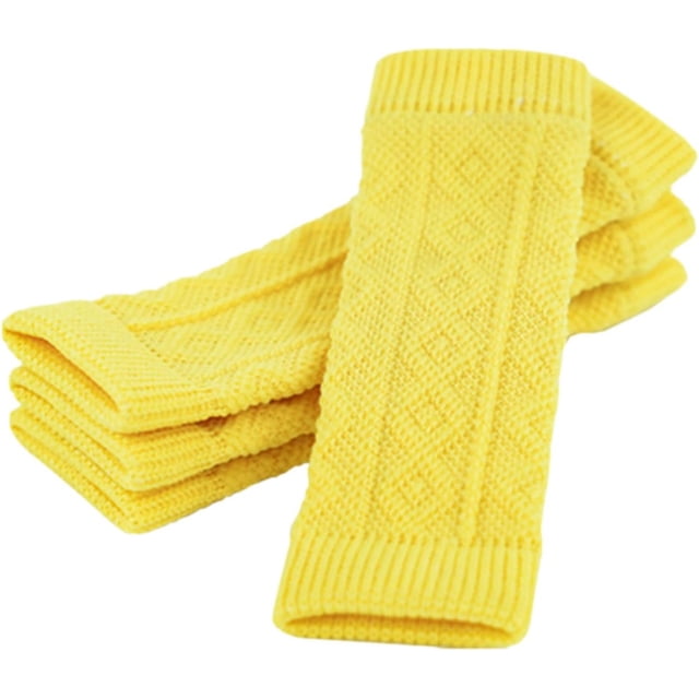 Dog Elbow Protector, 4 Dog Legs Knitted Socks, Dog Wound with Skin Friendly, Pet Leg Wound Protector, Dog Leg Warmer Wraps, Pet Elbow Protective Sleeve for Small Medium Dogs