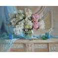 thumbnail image 2 of Rogozina, Svetlana 18x15 White Modern Wood Framed Museum Art Print Titled - Still Life with Blue Veil, 2 of 4