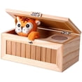thumbnail image 1 of Caja inútil de madera Déjame en paz La máquina más inútil No toque el tigre Juguete de regalo con sonido Adepaton LN-2207, 1 of 6