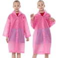 thumbnail image 2 of Ponchos Chubasqueros para niños, Reutilizables, Chaquetas de Lluvia para niños y niñas, Emergencia con Capucha para Viajes Familiares de Disney al Aire Libre, 2 of 5