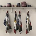 thumbnail image 5 of GZHJMY American Flag Falcon Kitchen Towels 18x28inch Ultra Soft Absorbent Quick Drying Kitchen Dish Towels Washable Cleaning Cloths Hand Towels Tea and Bar Towels, 1 Pack, 5 of 7