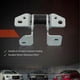 thumbnail image 4 of Car Front or Rear Door Lower Hinges for Dodge Charger Durango Chrysler 300 Jeep Grand Cherokee, 4 of 5
