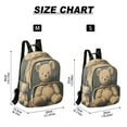 thumbnail image 3 of WOBOGO Cute Teddy Bear Doll Butterfly Backpack Durable Lightweight Shoulder Bag Built-in Laptop Sleeve and Multiple Utility Compartments, 3 of 7